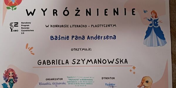 Wyróżnienie Gabrysi.jpg