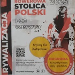 Rowerowa Stolica Polski 2025 - plakat