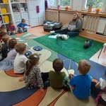 Zajęcia edukacyjne ze zwierzętami gr. I i II.