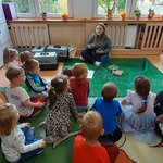 Zajęcia edukacyjne ze zwierzętami gr. I i II.
