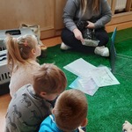 Zajęcia edukacyjne ze zwierzętami gr. I i II.