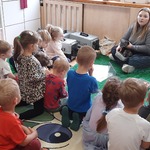 Zajęcia edukacyjne ze zwierzętami gr. I i II.