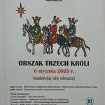 Plakat -  Orszak Trzech Króli.