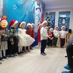 Występ świąteczny dzieci z grupy II