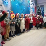 Występ świąteczny dzieci z grupy II