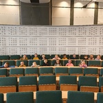 Przedszkolaki na szóstym piętrze w Książnicy Podlaskiej
